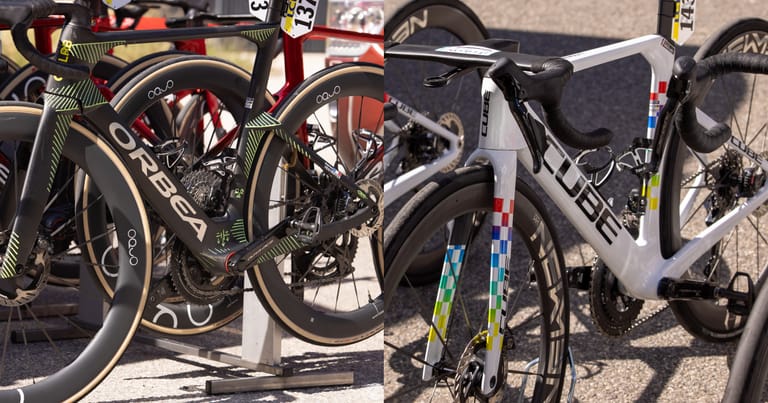 Spotted: New Orbea and Cube aero bikes at the Tour Auvergne-Rhône-Alpes